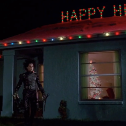 Edward Scissorhands Christmas Lights